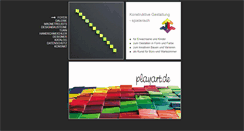 Desktop Screenshot of playart.de